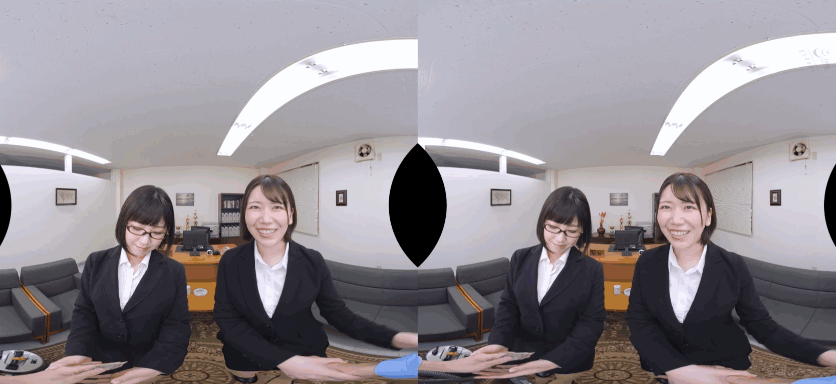 HUNVR-148 [VR] 我以时薪1000日元让职业女性感觉良好的杆子开始了工作。建筑清洁工-cd2海报剧照