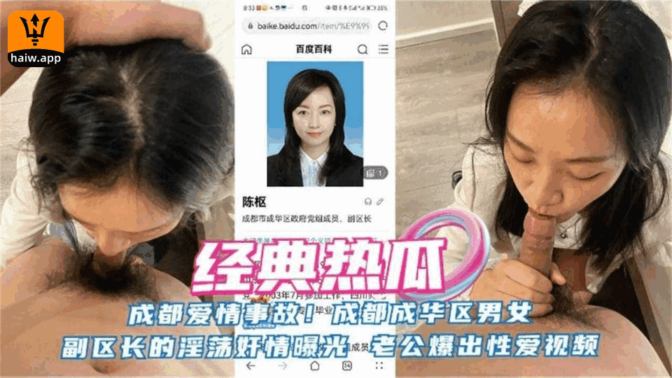 【经典热瓜】成都爱情事故！成华区男女副区长的淫荡奸情曝光！海报剧照