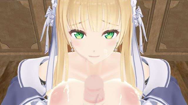 [Ero Ero MMD Ganbare Man] 非常顽皮的妹妹艾琳娜Paijiri Ochi Po净化