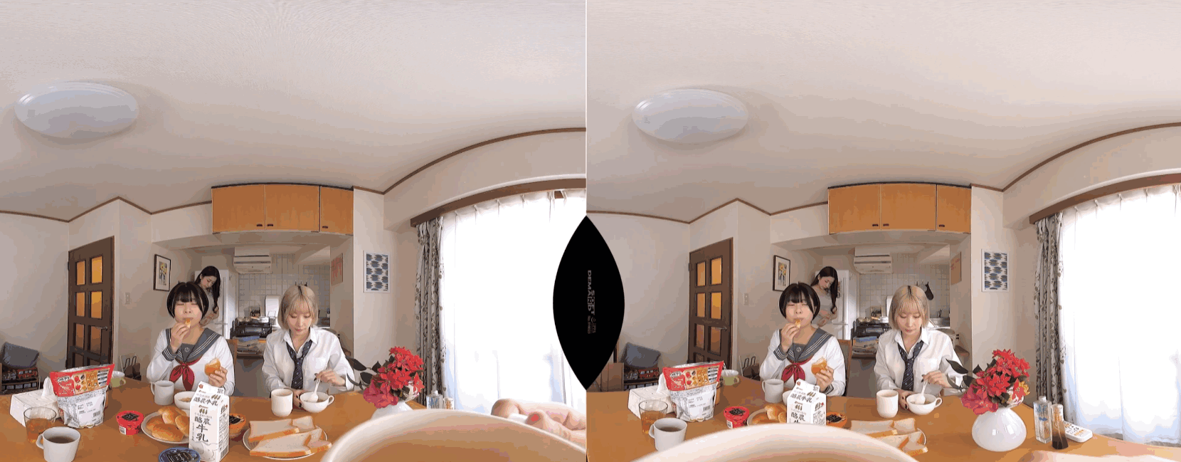 DSVR-1292 [VR] 我们本来应该开始在我们梦想的家一起生活，但是我女朋友的妹妹（三个妹妹）搬家了 - CD2