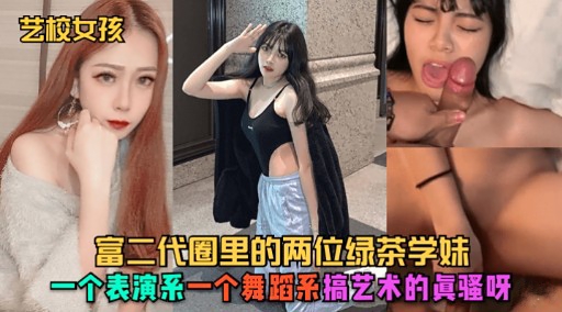 艺校女孩富二代圈里的两位绿茶学妹一个表演系一个舞蹈系搞艺术的眞骚呀海报剧照